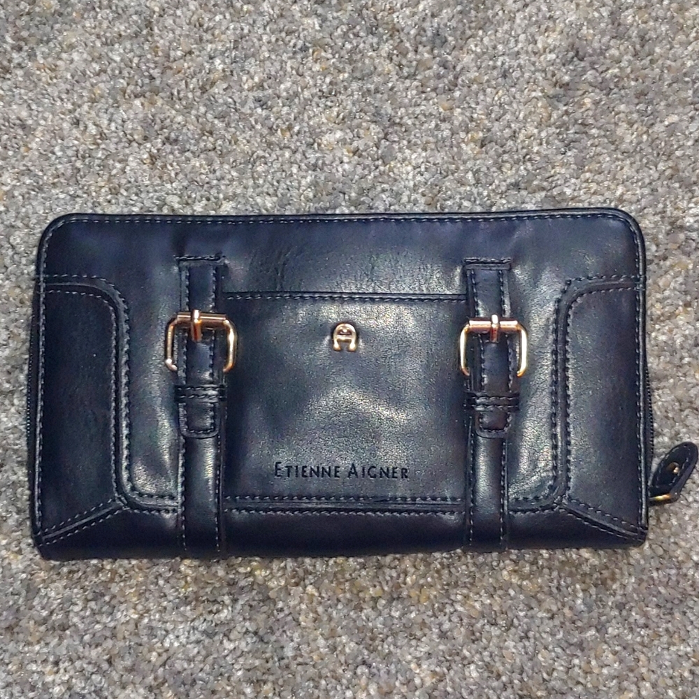 Etienne Aigner leather wallet